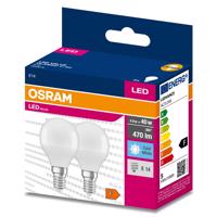 2PAK LED žárovka LED E14 P45 4,9W = 40W 470lm 4000K Neutrální bílá 200° OSRAM VALUE OSRVALU7311