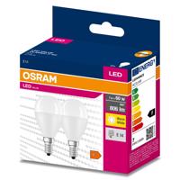 2PAK LED žárovka LED E14 P45 7W = 60W 806lm 2700K Teplá bílá 200° OSRAM VALUE OSRVALU7315