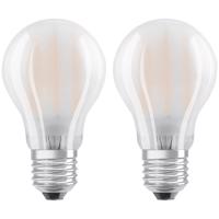 2Pak LED žárovka LED E27 A60 7W = 60W 806lm 4000K Neutrální bílá 300° Filament OSRAM STAR OSRSTALL0425