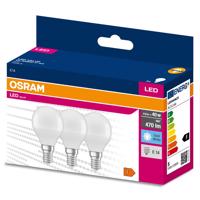 3PAK LED žárovka LED E14 P45 4,9W = 40W 470lm 4000K Neutrální bílá 200° OSRAM VALUE OSRVALU7711