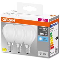 3PAK LED žárovka LED E14 P45 5,5W = 60W 806lm 4000K Neutrální bílá 300° Filament OSRAM BASE OSRLEDW3534