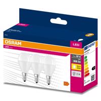 3PAK LED žárovka LED E14 P45 7W = 60W 806lm 2700K Teplá bílá 200° OSRAM VALUE OSRVALU7713