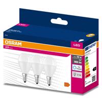 3PAK LED žárovka LED E14 P45 7W = 60W 806lm 6500K Studená bílá 200° OSRAM Value OSRVALU7719