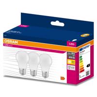 3PAK LED žárovka LED E27 A60 4,9W = 40W 470lm 3000K Teplá bílá 200° OSRAM VALUE OSRVALU7807