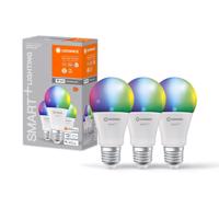 3PAK LED žárovka LED E27 A60 9W 806lm RGBW SMART+ WiFi Stmívatelná Classic LEDVANCE