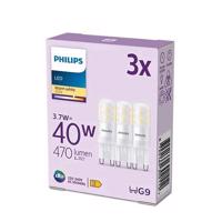 3x LED žárovka LED G9 corn 3,7W = 40W 470lm 2700K Teplá bílá PHILIPS PHSECW0515