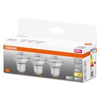 3x LED žárovka LED GU10 2,6W = 35W 230lm 2700K Teplá bílá 36° OSRAM STAR OSRSTAF8620