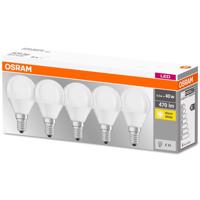 5PAK LED žárovka LED E14 P45 5W = 40W 470lm 2700K Teplá bílá OSRAM Base OSRLEDW1515