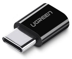 Adaptér UGREEN micro USB na USB-C US157 (černý) 029266