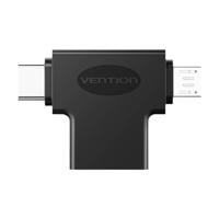 Adaptér USB 3.0 na USB-C a micro USB OTG Vention CDIB0