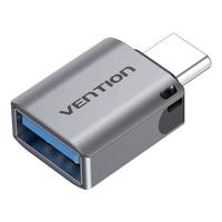 Adaptér Vention CDQH0 USB-C Male na USB 3.0 (šedý)