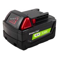 Akumulátor pro elektrické nářadí Green Cell PTML18V5, Milwaukee M18 18V 5Ah 067635