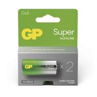 Alkalická baterie GP Super C (LR14) B01312