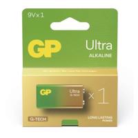 Alkalická baterie GP Ultra 9V (6LF22) B02511