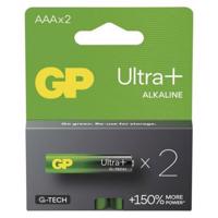 Alkalická baterie GP Ultra Plus AAA (LR03) - 4 ks B03112