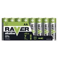 Alkalická baterie RAVER AA (LR6) 8 ks B79218 B79218