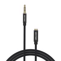 Audio kabel TRRS 3,5 mm samec na 3,5 mm samici Vention BHCBF 1 m černý