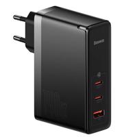 Baseus GaN5 Pro 2xUSB-C + USB síťová nabíječka, 140W (černá) 038808 038808