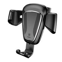 Baseus Gravity Car Mount držák do mřížky auta pro telefon 4-6" černý (SUYL-01) 6953156257344