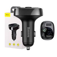 Baseus S-09A Bluetooth 2xUSB microSD FM transmitter (černý) 047149