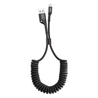 Baseus Spring Lightning kabel 1m 2A (černý) 018149