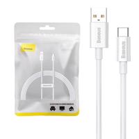 Baseus Superior 100W kabel USB na USB-C 1,5 m (bílý) 049297