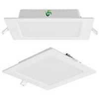 Berge Čtvercový LED panel zapuštěný - bílý - 12W - PC - neutrální bílá BP031