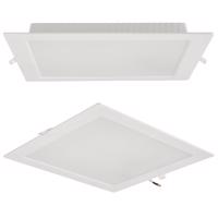 Berge Čtvercový LED panel zapuštěný bílý - 24W - PC - neutrální bílá BP037