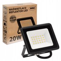 Berge LED reflektor 20W IP65 PREMIUM - neutrální bílá BN1003