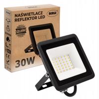 Berge LED reflektor 30W IP65 PREMIUM - studená bílá BN1006