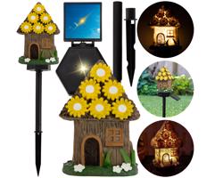 Berge LED solární zahradní svítidlo FAIRY HOUSE dekorativní zapuštěné V-7885