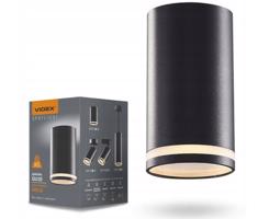 Berge LED stropní bodové svítidlo 1xGU10 - černé VL-SPF05A-B