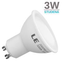 Berge LED žárovka 3W 5xSMD2835 GU10 260lm Studená bílá