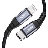 Choetech IP0041 Kabel USB-C / Lightning MFi 480Mb/s 3A 2 m - černý 6971824975932