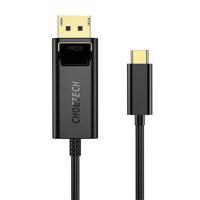 Choetech XCP-1801BK Kabel USB-C na Display Port, 1,8 m (černý) 039428