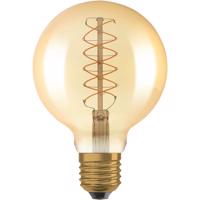 Dekorační LED žárovka E27 G95 4,8W = 37W 420lm 2200K Teplá bílá 320° Filament Stmívatelná OSRAM Vintage 1906 OSRVING0130