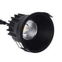 DomenoLED Podhledové bodové svítidlo wpuszczana Downlight PZE-921 IP44 6W 4000K černá - IP44