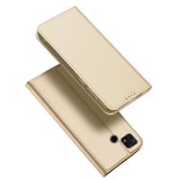 Dux Ducis Skin Pro pouzdro Xiaomi Poco C40 flip cover card wallet stand gold 6934913034910