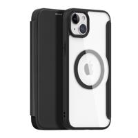 Dux Ducis Skin X Pro iPhone 15 Plus magnetické flipové pouzdro MagSafe - černé 6934913025208