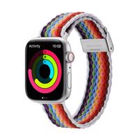 Dux Ducis Strap (Mixture II Version) Apple Watch SE, 9, 8, 7, 6, 5, 4, 3, 2, 1 (41, 40, 38 mm) pletený náramek s bledými proužky 6934913035740