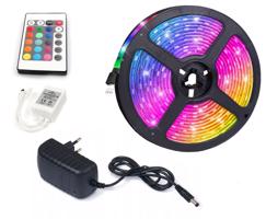 Eco Light LED pásek - RGB 5050 - 5m - 30LED/m - 36W/5m - IP20 - SADA EC79406