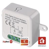 Emos GoSmart modul spínací IP-2103SZ, ZigBee, 1-kanálový (nevyžaduje N vodič) H5103