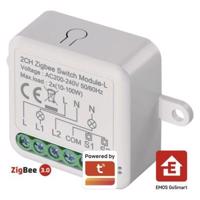 Emos GoSmart modul spínací IP-2104SZ, ZigBee, 2-kanálový (nevyžaduje N vodič) H5104