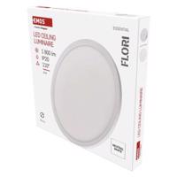 Emos LED přisazené svítidlo FLORI kruhové, bílé, 18W, neutrální bílá ZM1400