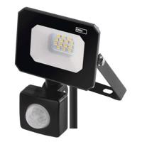 Emos LED reflektor SIMPO s pohybovým čidlem, 10 W, černý, neutrální bílá ZS2313 ZS2313