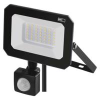 Emos LED reflektor SIMPO s pohybovým čidlem, 30 W, černý, neutrální bílá ZS2333 ZS2333