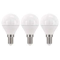 Emos LED žárovka Classic Mini Globe / E14 / 5 W (40 W) / 470 lm / teplá bílá ZQ1220.3