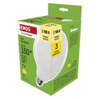 Emos LED žárovka Filament G125 / E27 / 18 W (150 W) / 2452 lm / teplá bílá ZF2D82