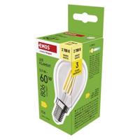 Emos LED žárovka Filament Mini Globe / E14 / 5,9 W (60 W) / 806 lm / teplá bílá ZF1D42