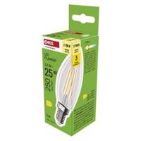 Emos LED žárovka Filament svíčka / E14 / 1,8 W (25 W) / 250 lm / teplá bílá ZF3D02